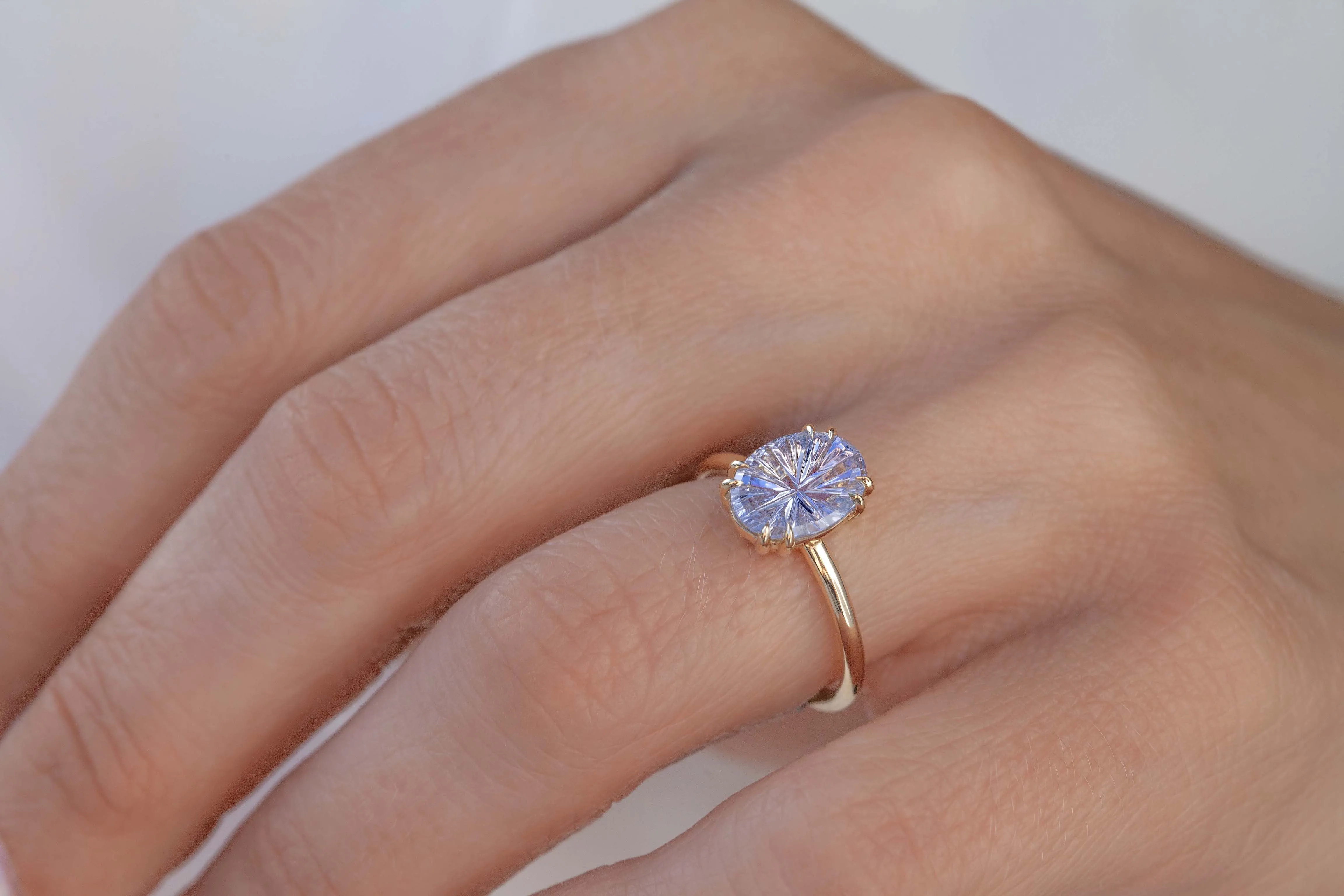 1.97-Carat Sapphire Vale Ring