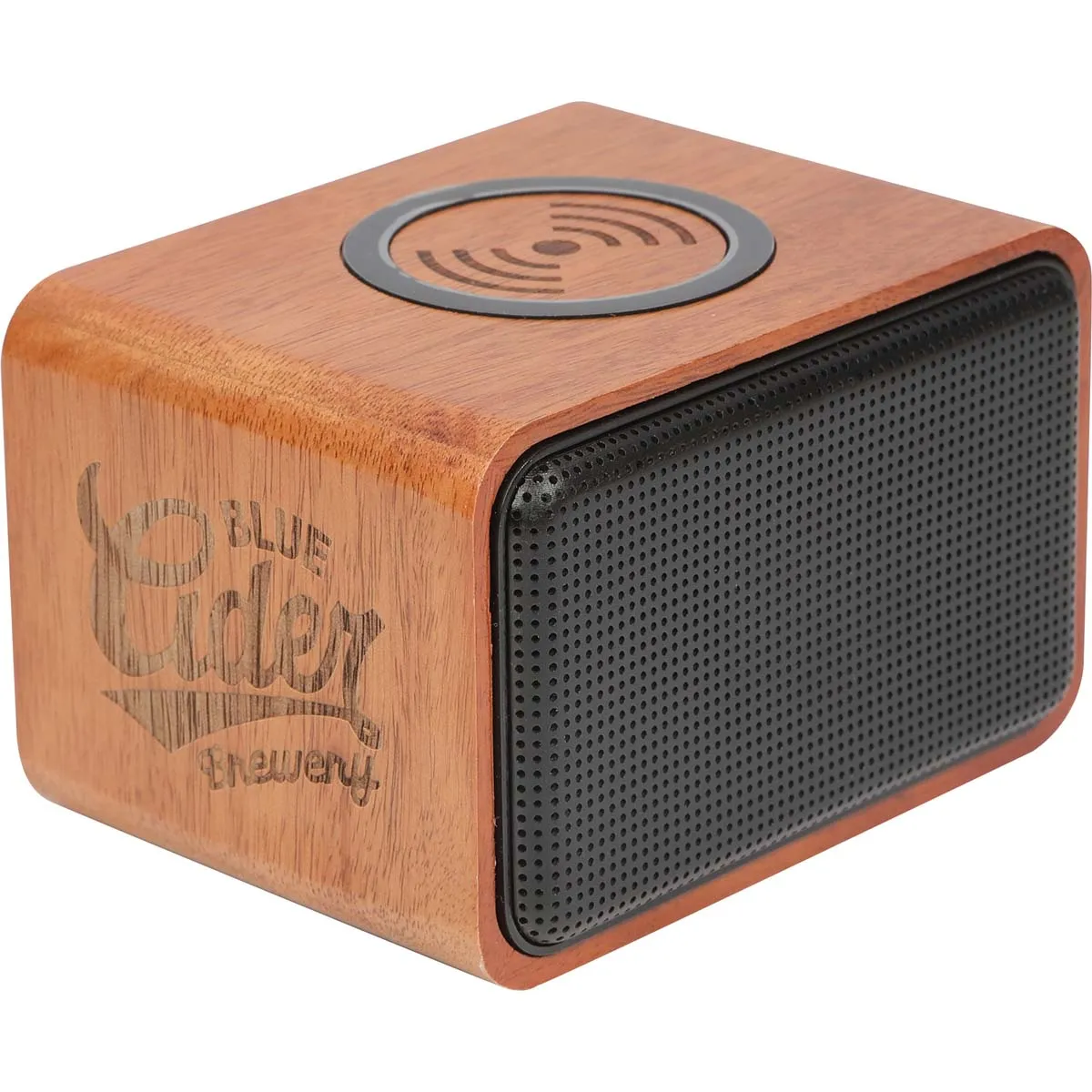 3 Day Leed's Wood Bluetooth Speaker with Wireless Charging Pad