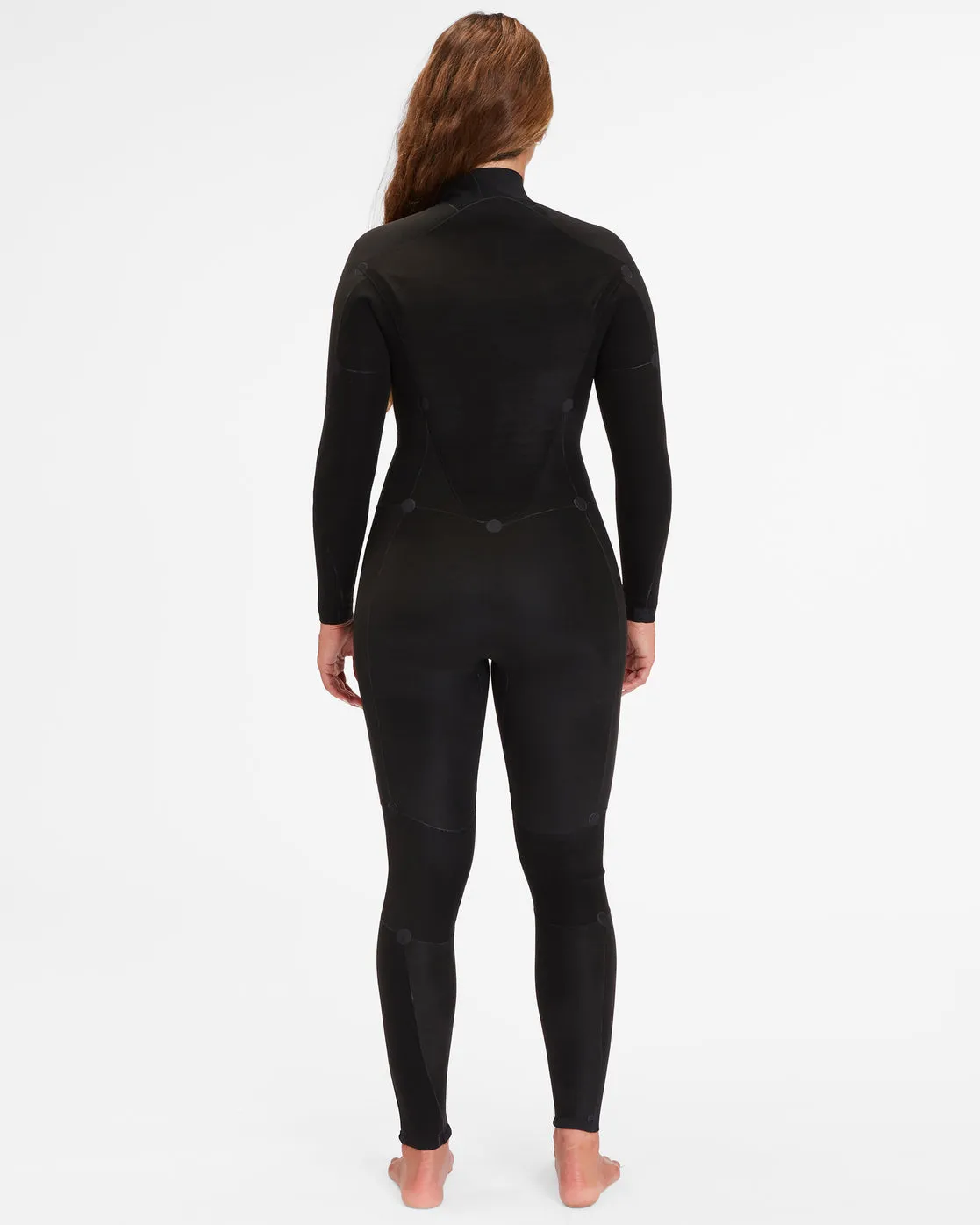 3/2 Synergy Back Zip Full Wetsuit - Wild Black