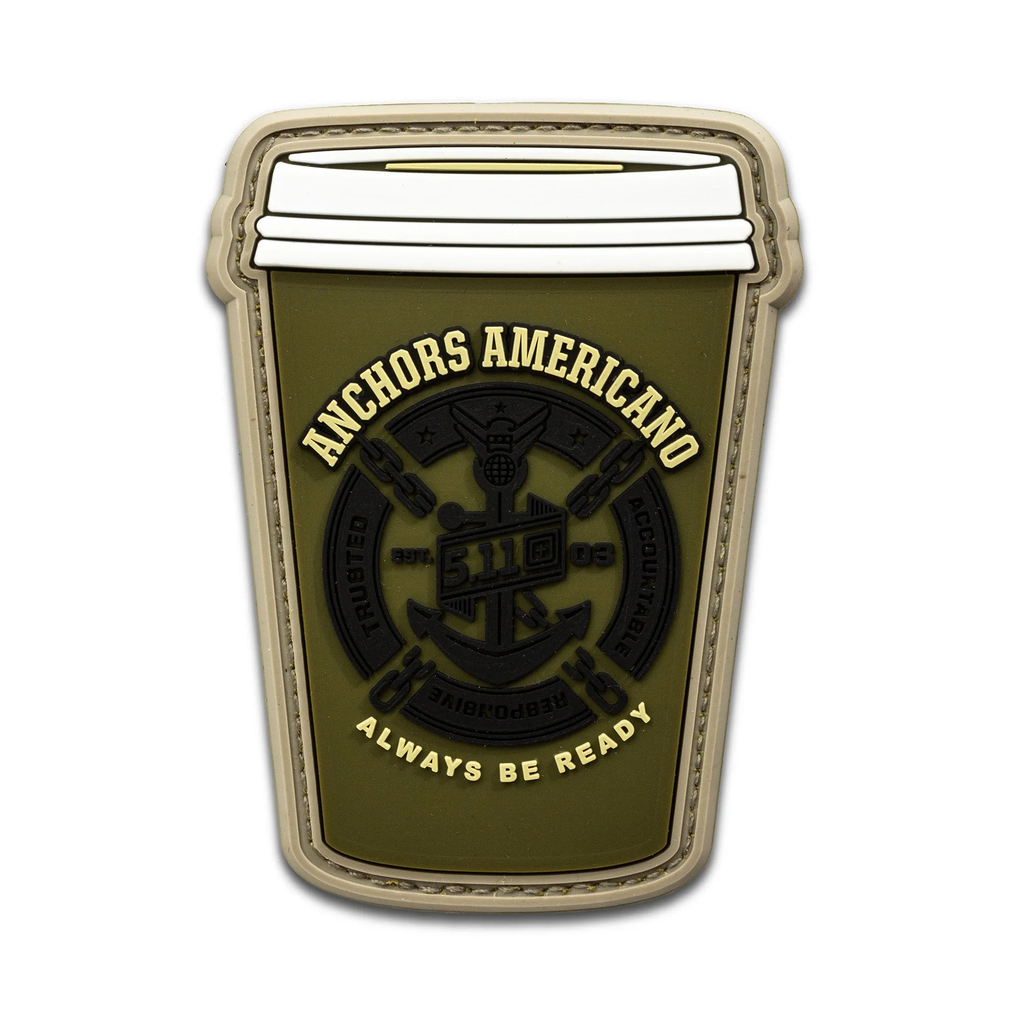 5.11 Tactical Anchors Americano Patch