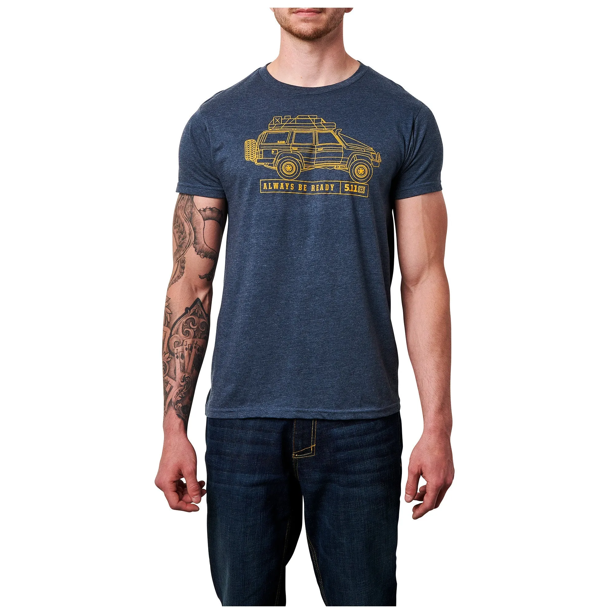 5.11 Tactical Offroad Dreamin' Tee Dark Navy Heather