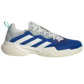 Adidas Barricade Mens Tennis Shoes - Team Royal Blue / Off White / Bright Red