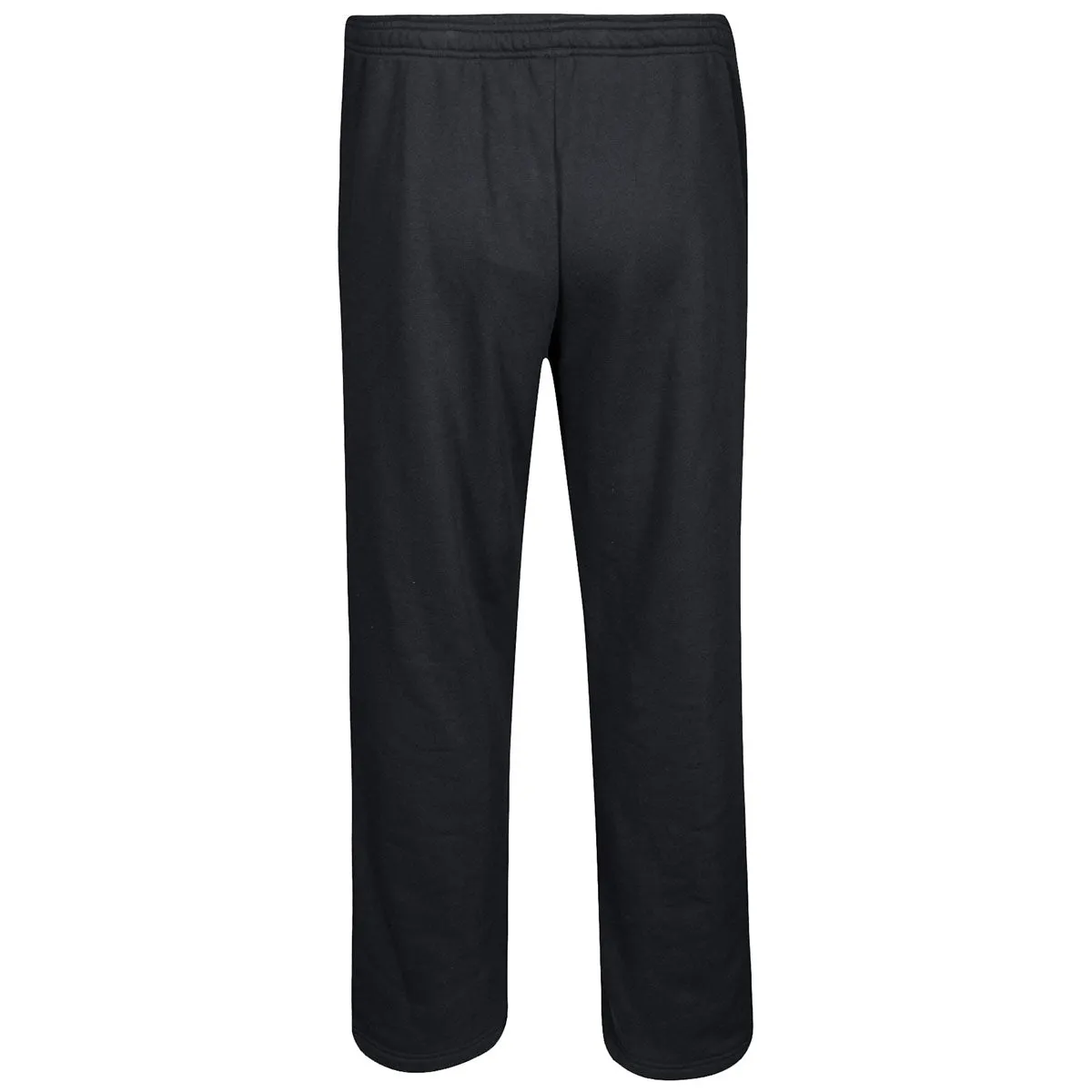 adidas Men's Black/White Fleece Pant