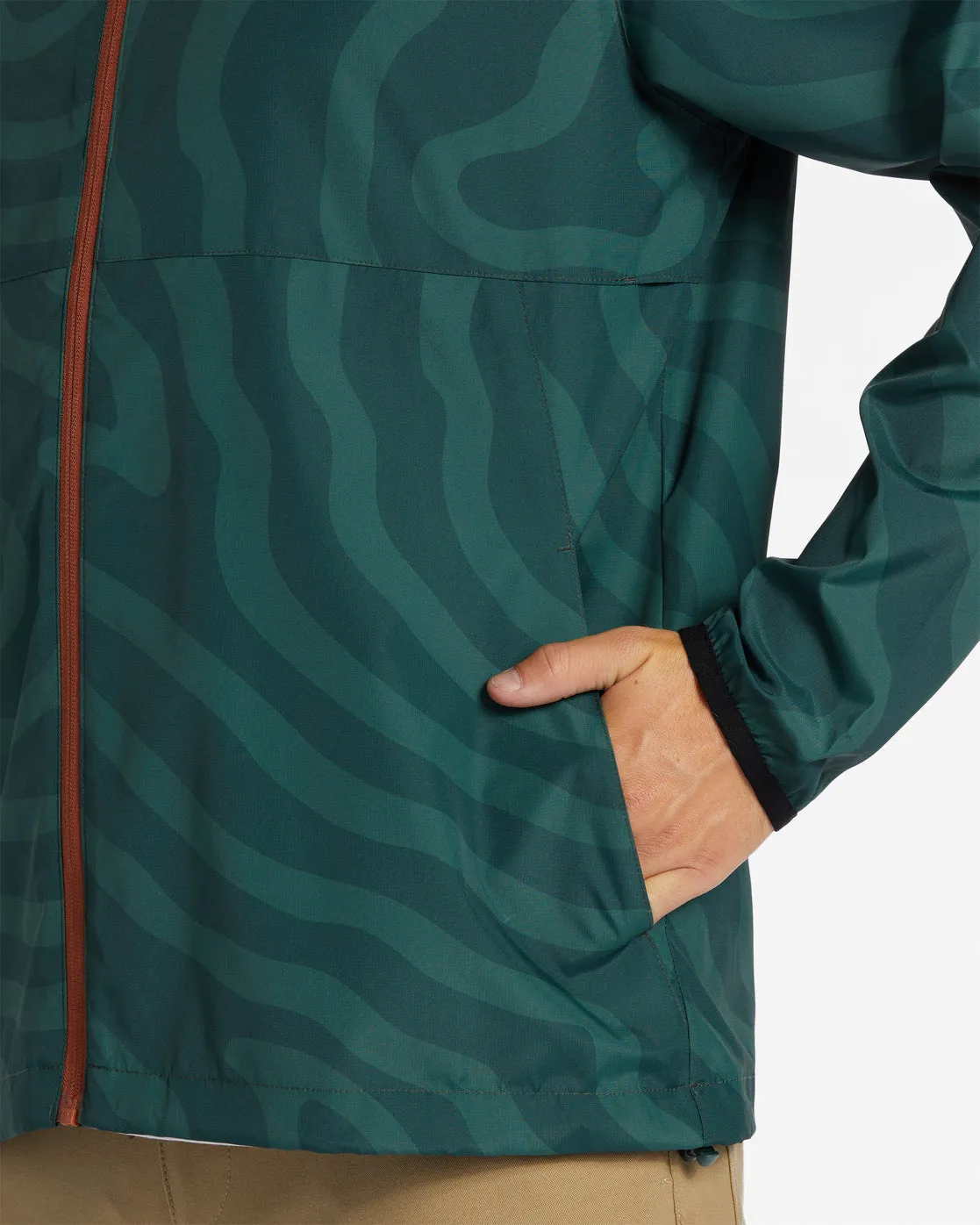 A/Div Transport Windbreaker Jacket - Dark Forest