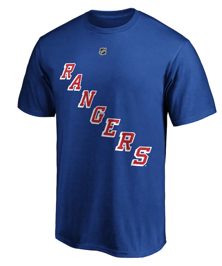 ALEXIS LAFRENIRE NEW YORK RANGERS FANATICS MEN'S NAME AND NUMBER T SHIRT