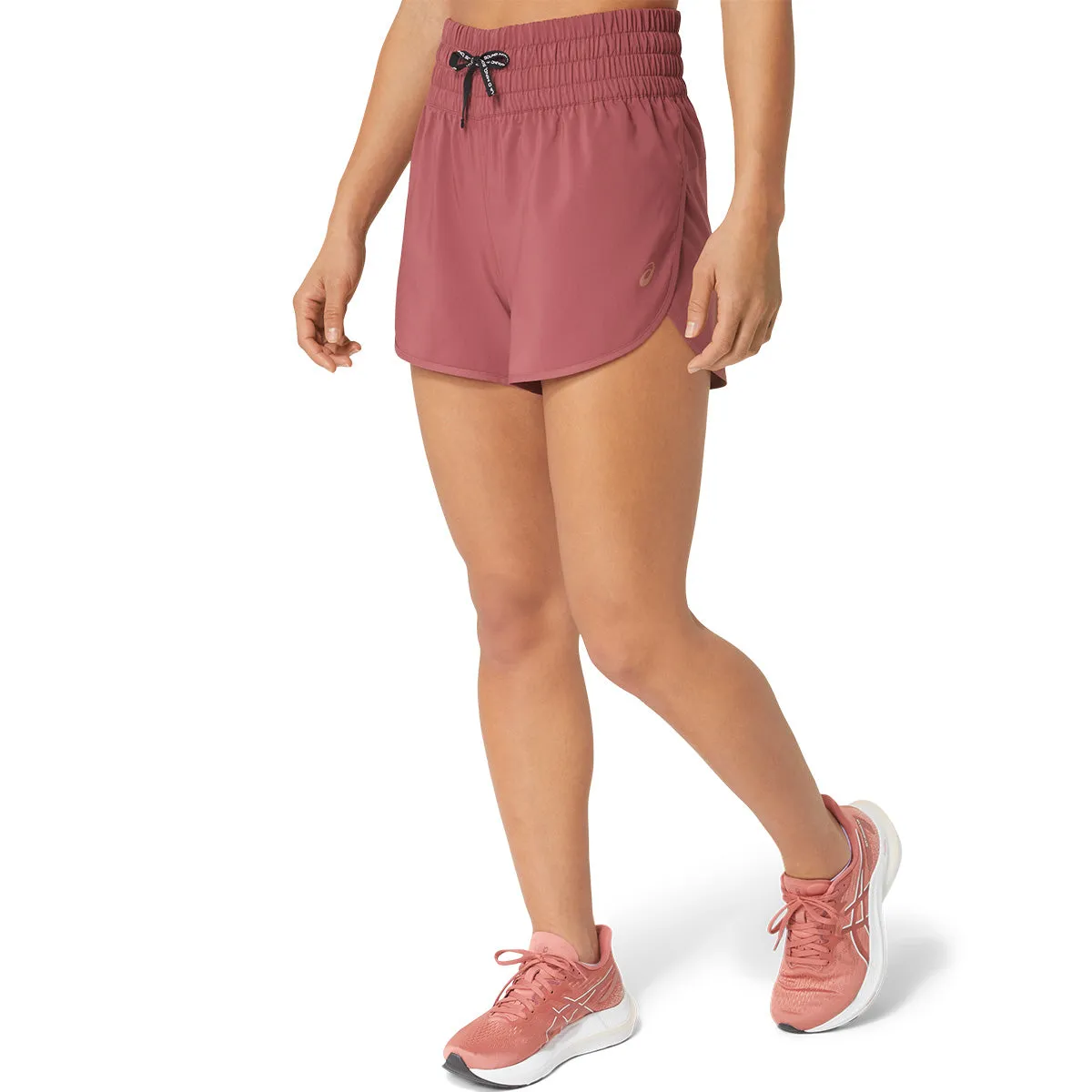 Asics Nagino 4In Run Short Women Brisket Red   