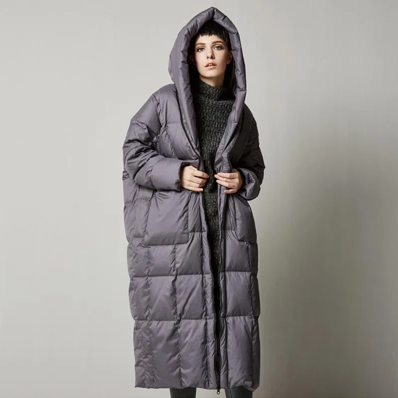 Babakud Winter Loose Large Size Hooded Cotton Coat