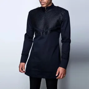 Black African Clothing Set for Men