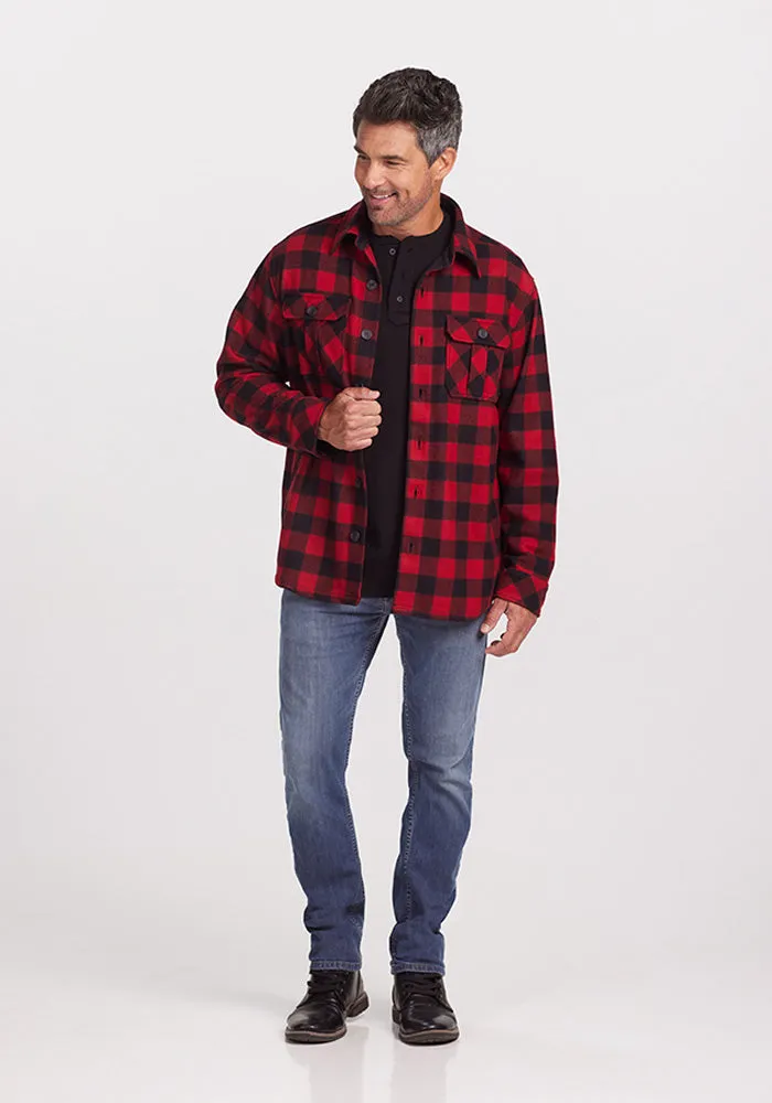 Burlington Jacket - Red Black Plaid