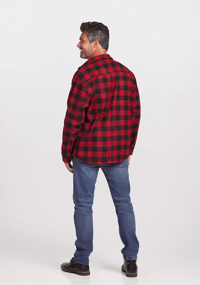 Burlington Jacket - Red Black Plaid