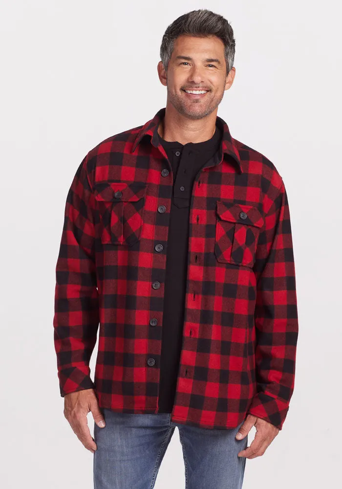 Burlington Jacket - Red Black Plaid