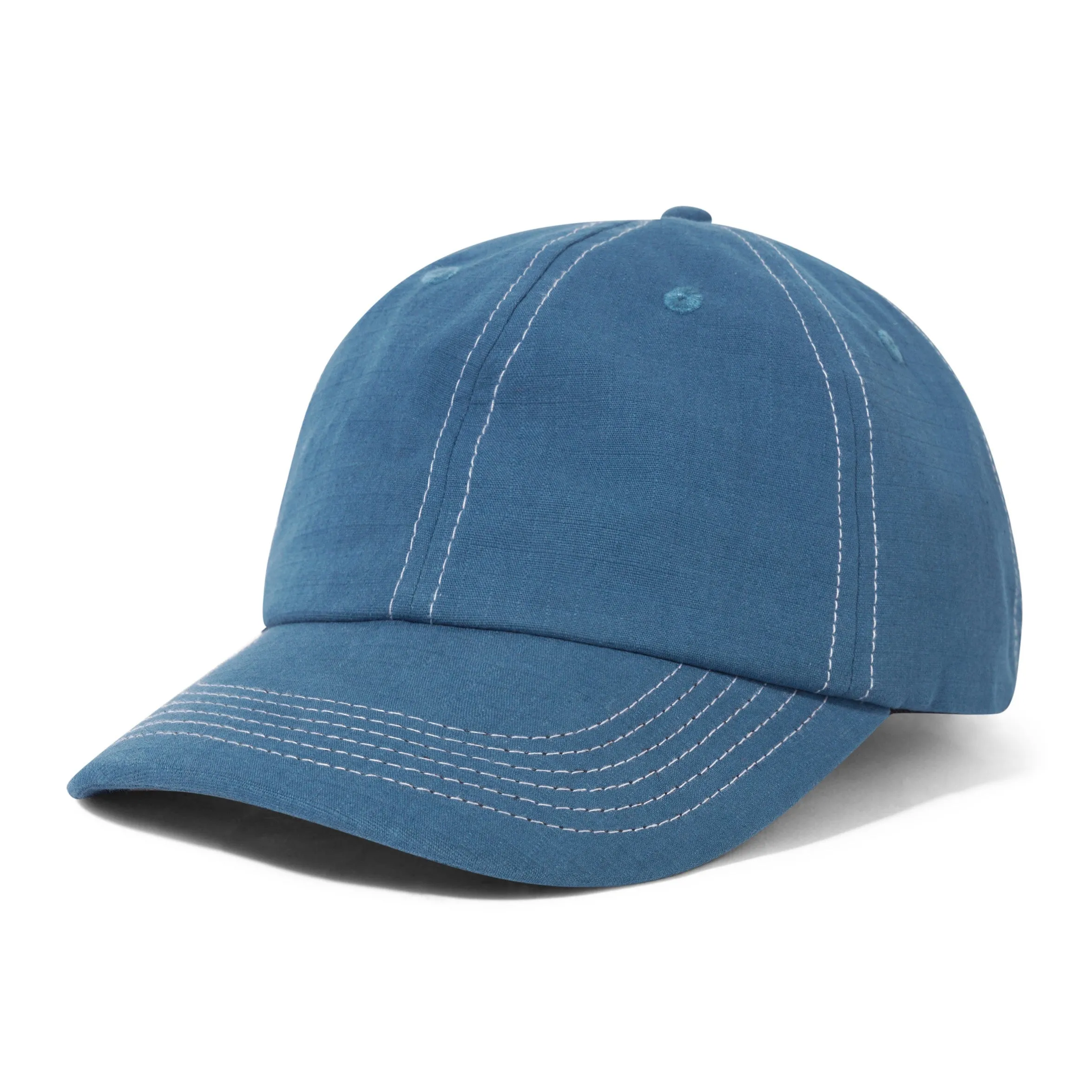 Butter Goods Washed Ripstop 6 Panel Cap Navy