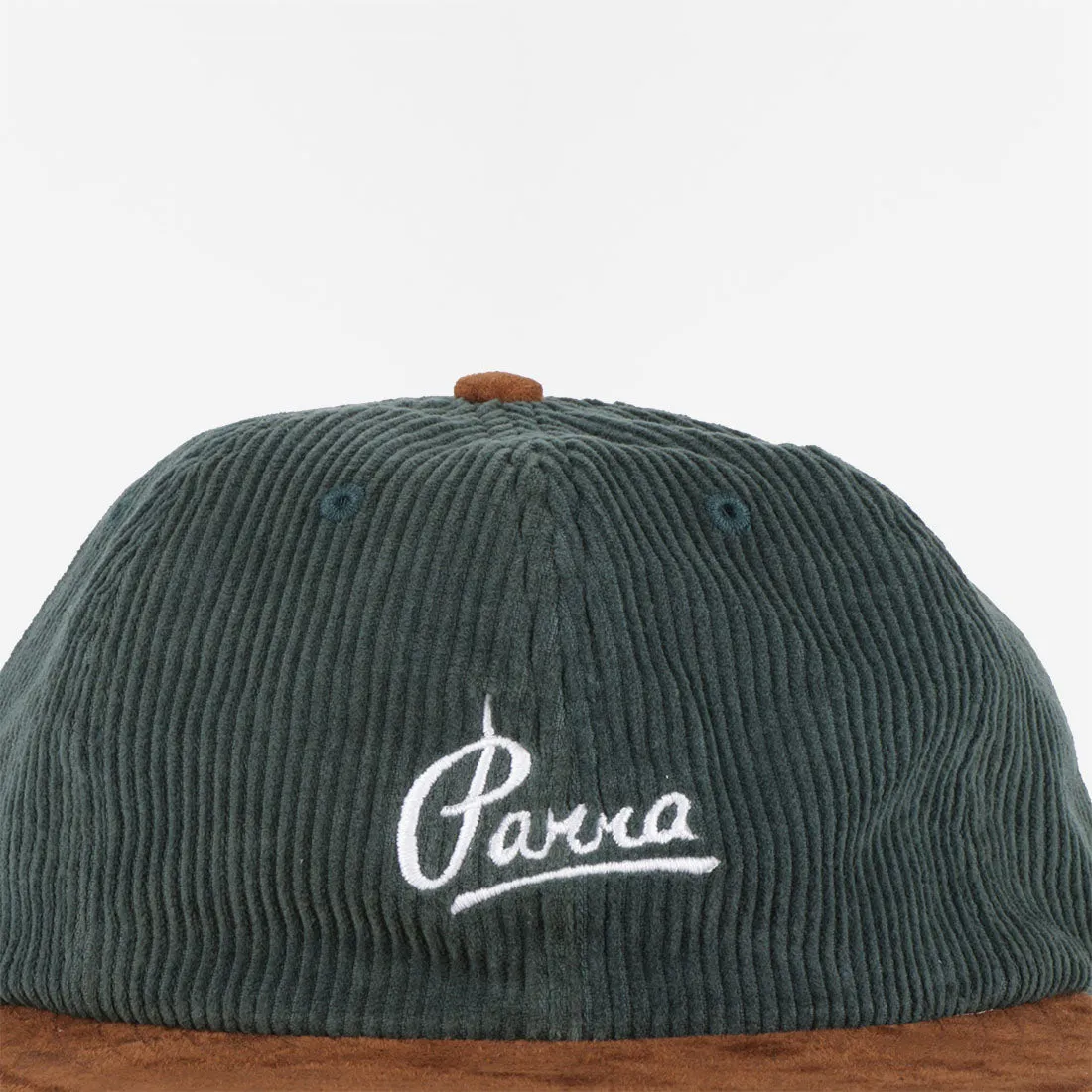 By Parra Painters Script Corduroy 6 Panel Hat