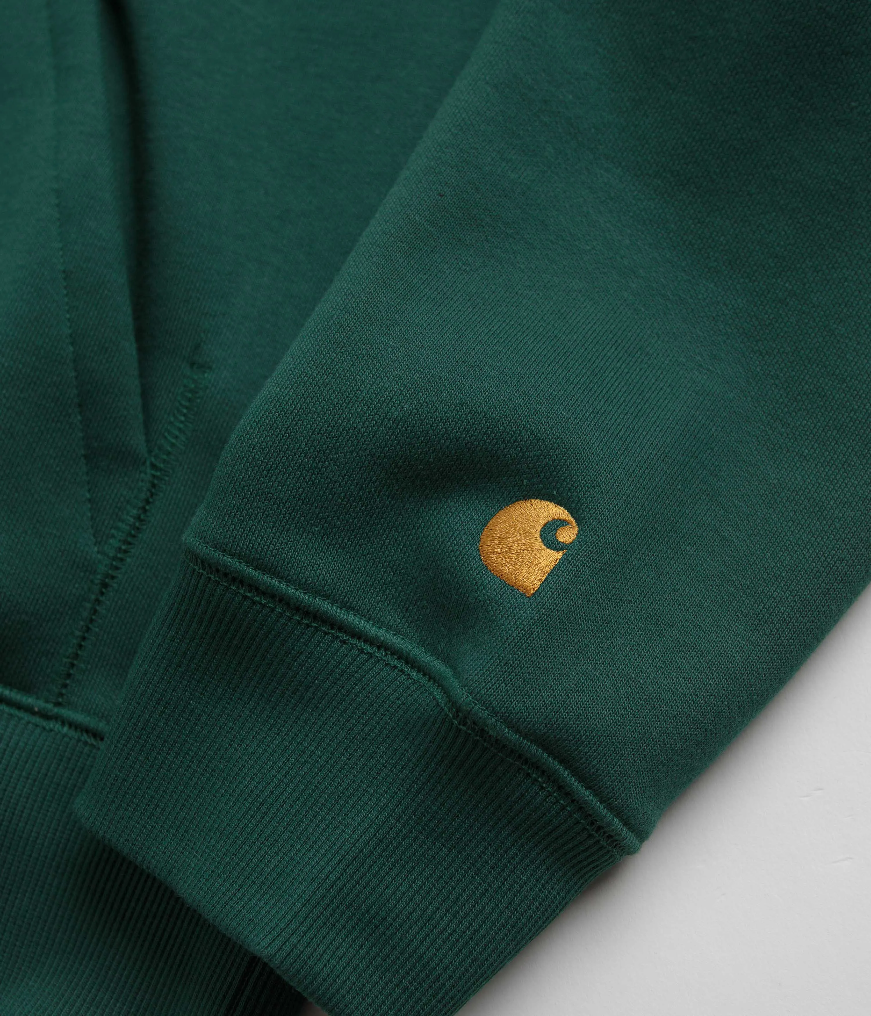 Carhartt Chase Hoodie - Chervil / Gold