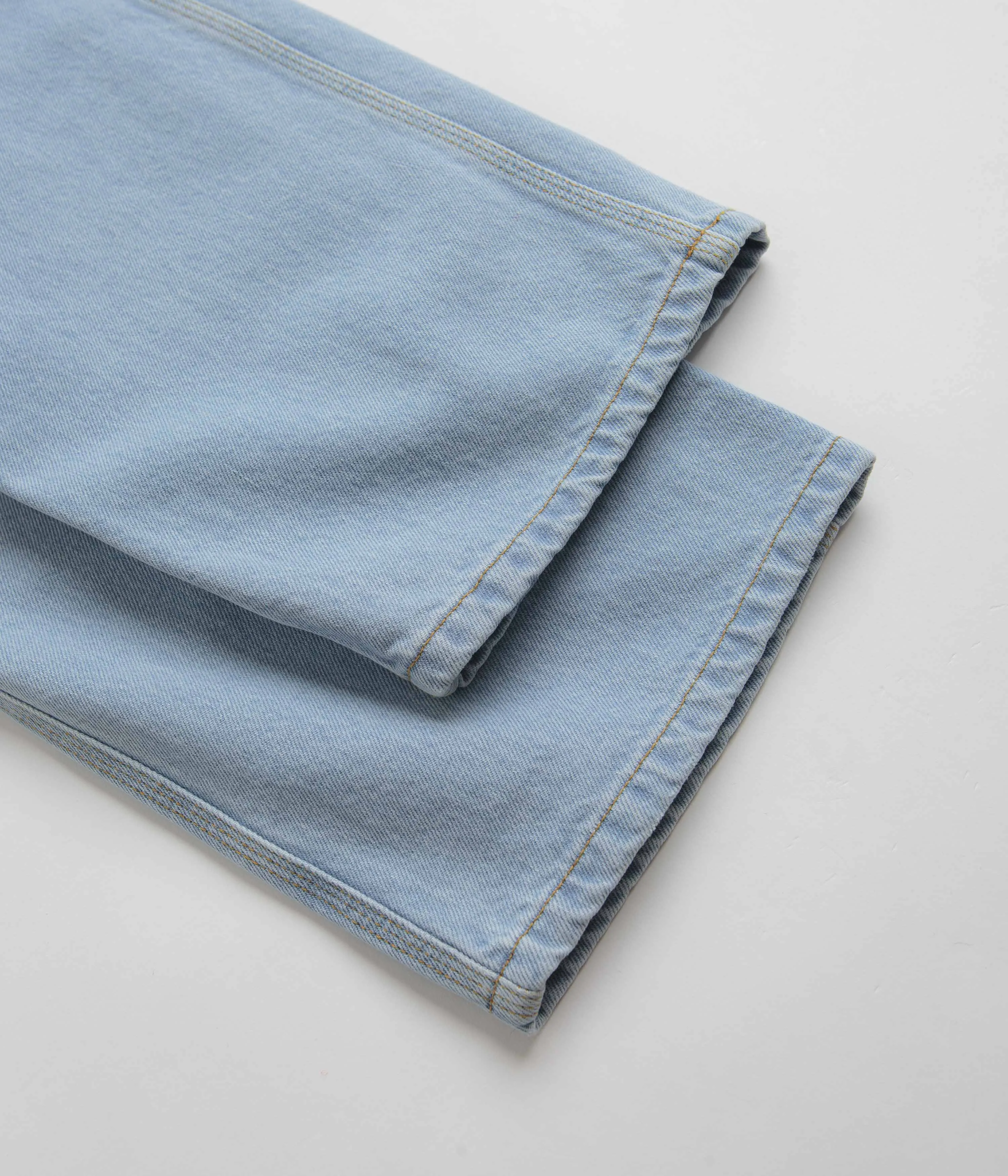 Carhartt Denim Single Knee Pants - Heavy Stone Bleached Blue