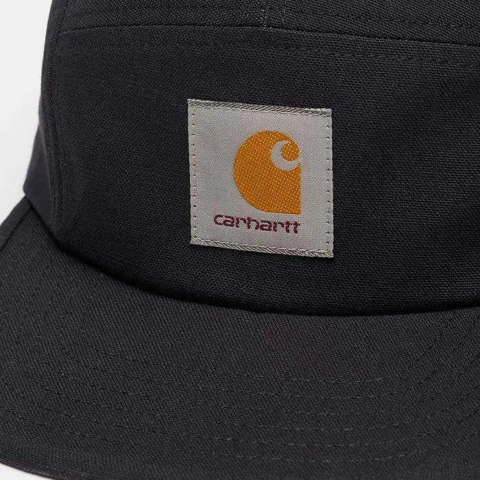 Carhartt WIP Backley 5 panel Snapback Cap - Black