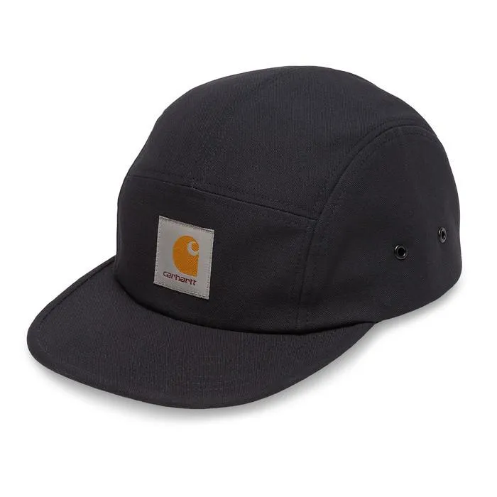 Carhartt WIP Backley 5 panel Snapback Cap - Black