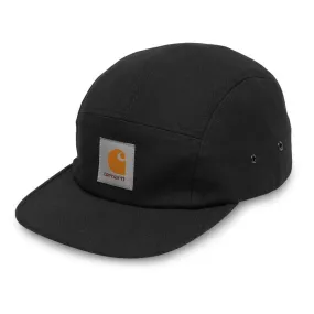 Carhartt WIP Backley 5 panel Snapback Cap - Black