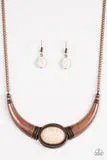 Cause A STEER - Copper Paparazzi Necklace