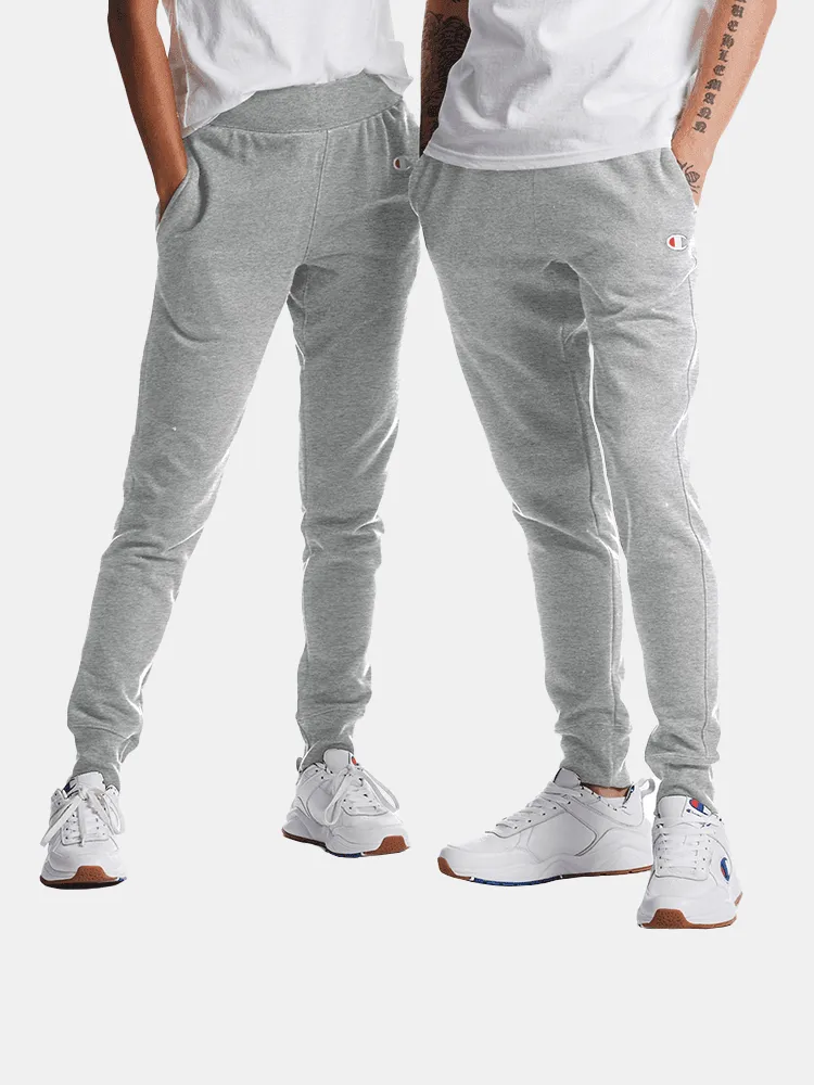 Champion Reverse Weave Small C Jogger - Grey