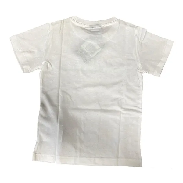 Champion short sleeve t-shirt for boys 305979 WW001 WHT white