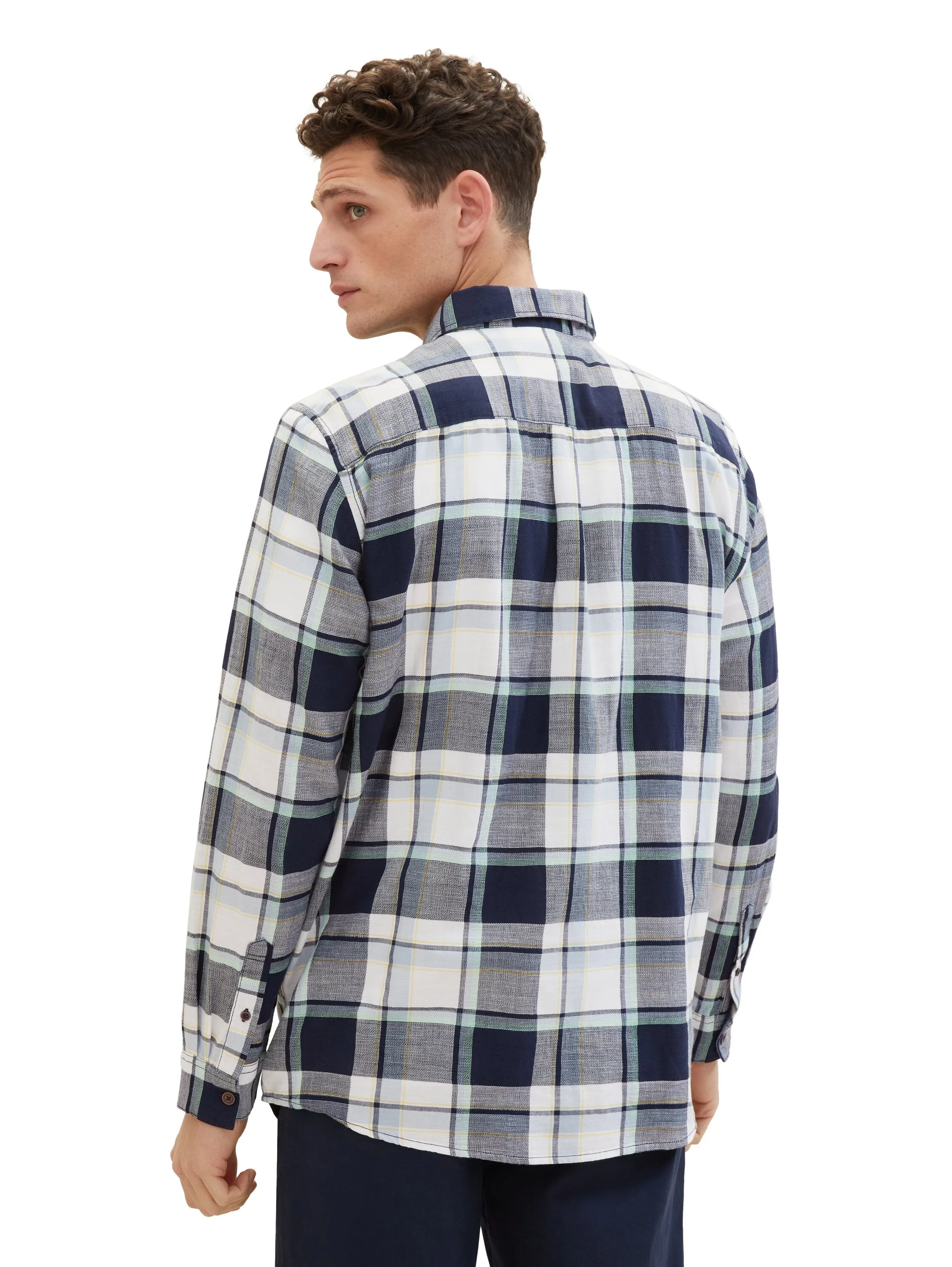 comfort checked shirt