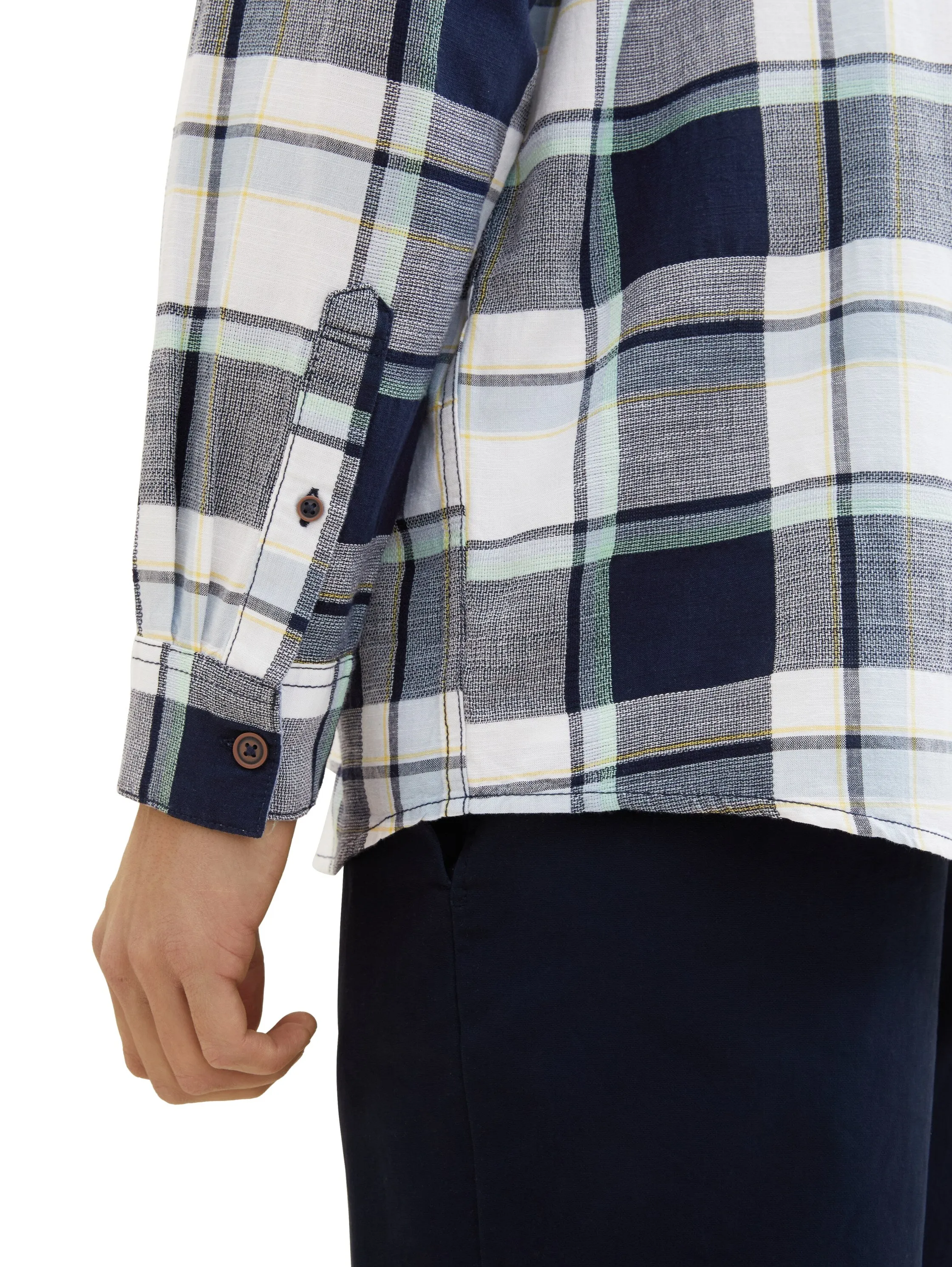 comfort checked shirt