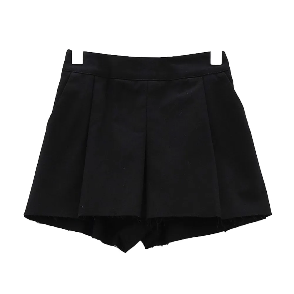 Cotton Pleated Shorts OM18