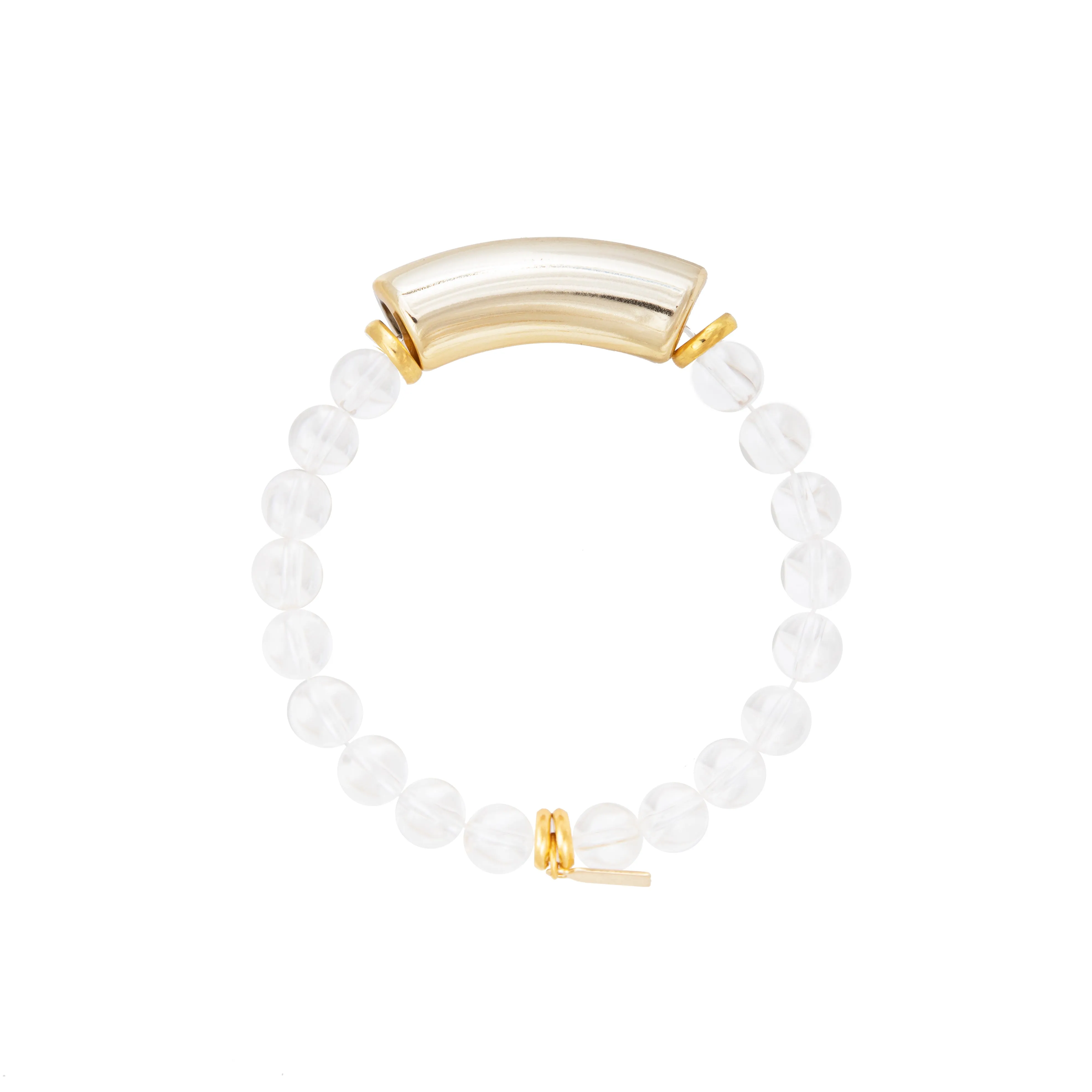 Enamel Bamboo Bubble Bracelet, Air