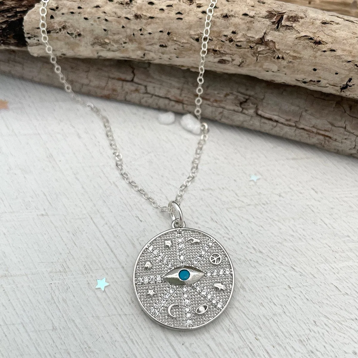 Evil Eye Lucky Charm Necklace