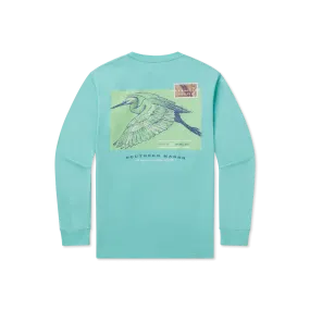 Expedition Series Tee - Heron - Long Sleeve