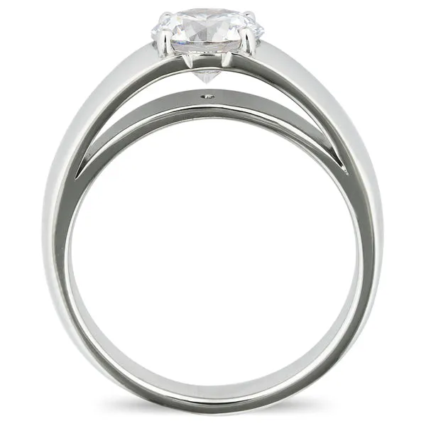 Four Prong Round Brilliant Engagement Ring [Setting Only] - EC023