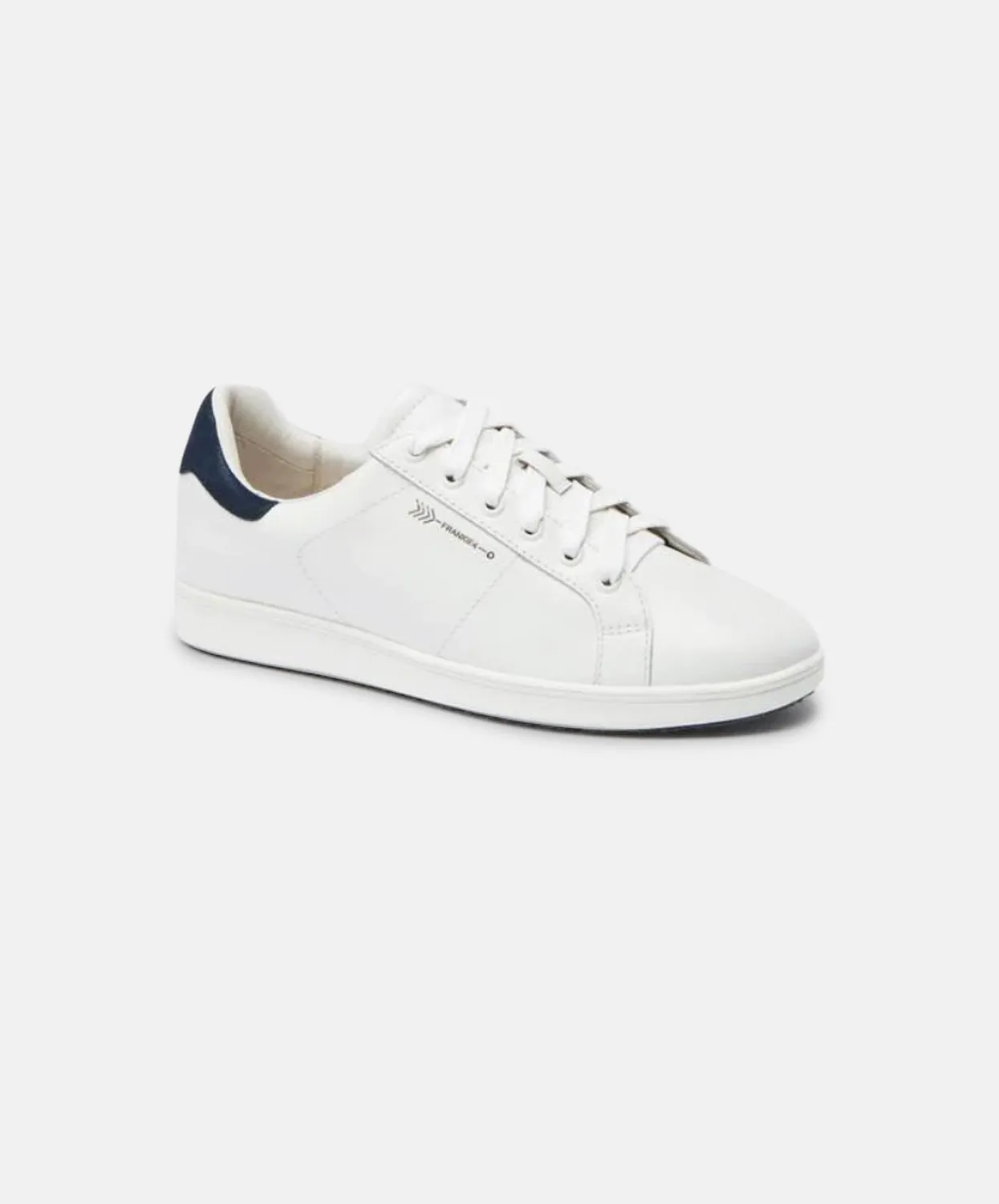 FRANKIE4 Jackie III White/Navy Metallic Sneakers