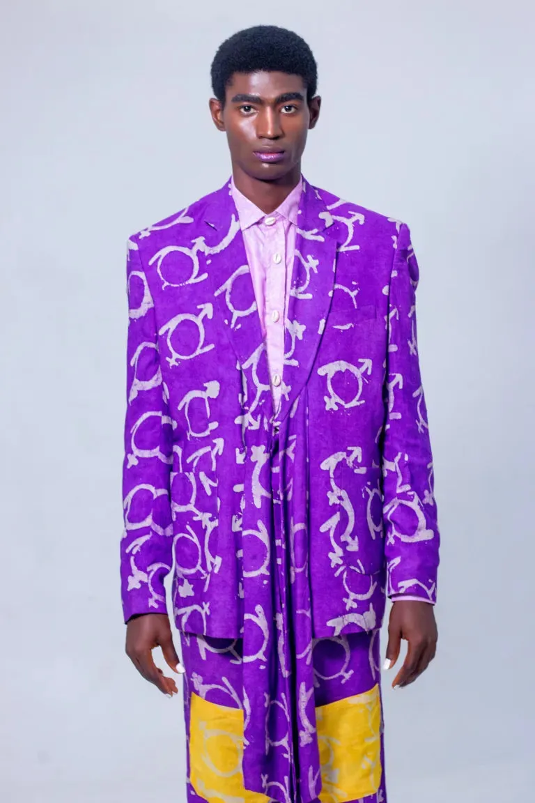 Gaper Blazer - Purple