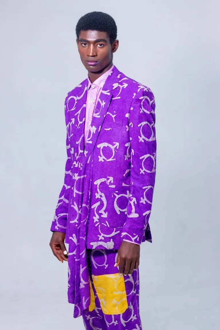 Gaper Blazer - Purple