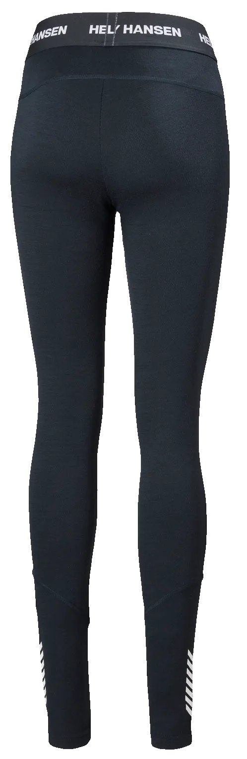 Helly Hansen Women's Lifa Merino Midweight Base Layer Bottoms (Navy)