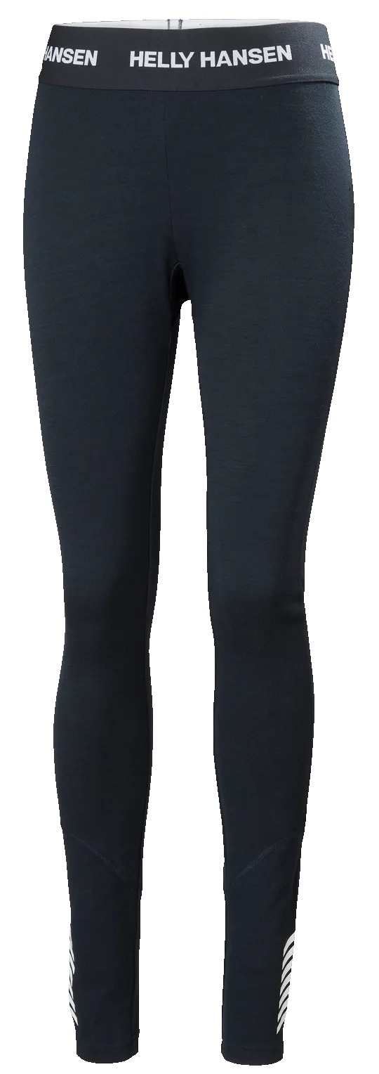 Helly Hansen Women's Lifa Merino Midweight Base Layer Bottoms (Navy)