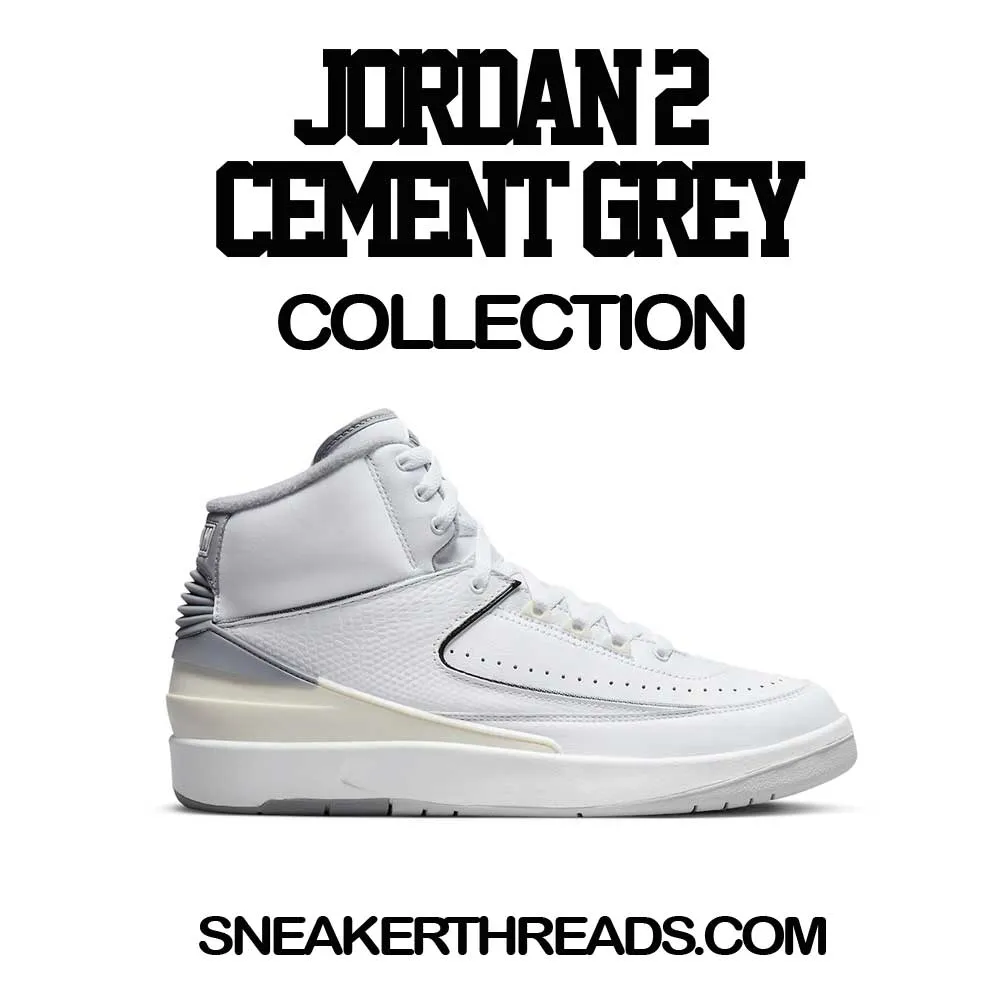 Kids Cement Grey 2 Shirt - Goat - White