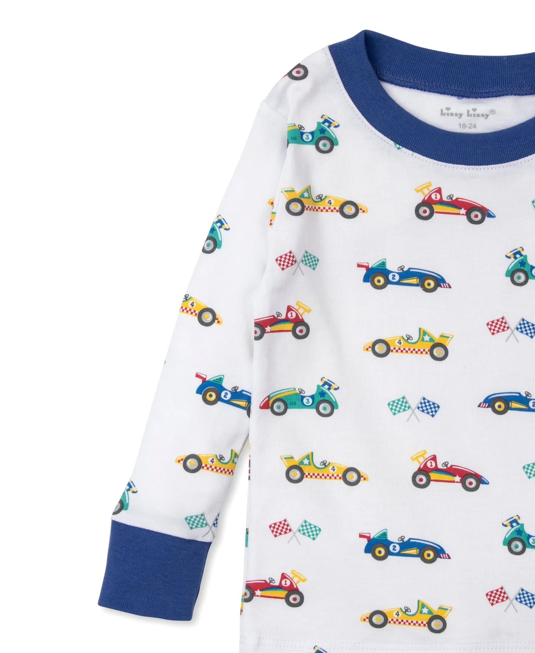 Kissy Kissy - Pajama Set - Race Car Rally