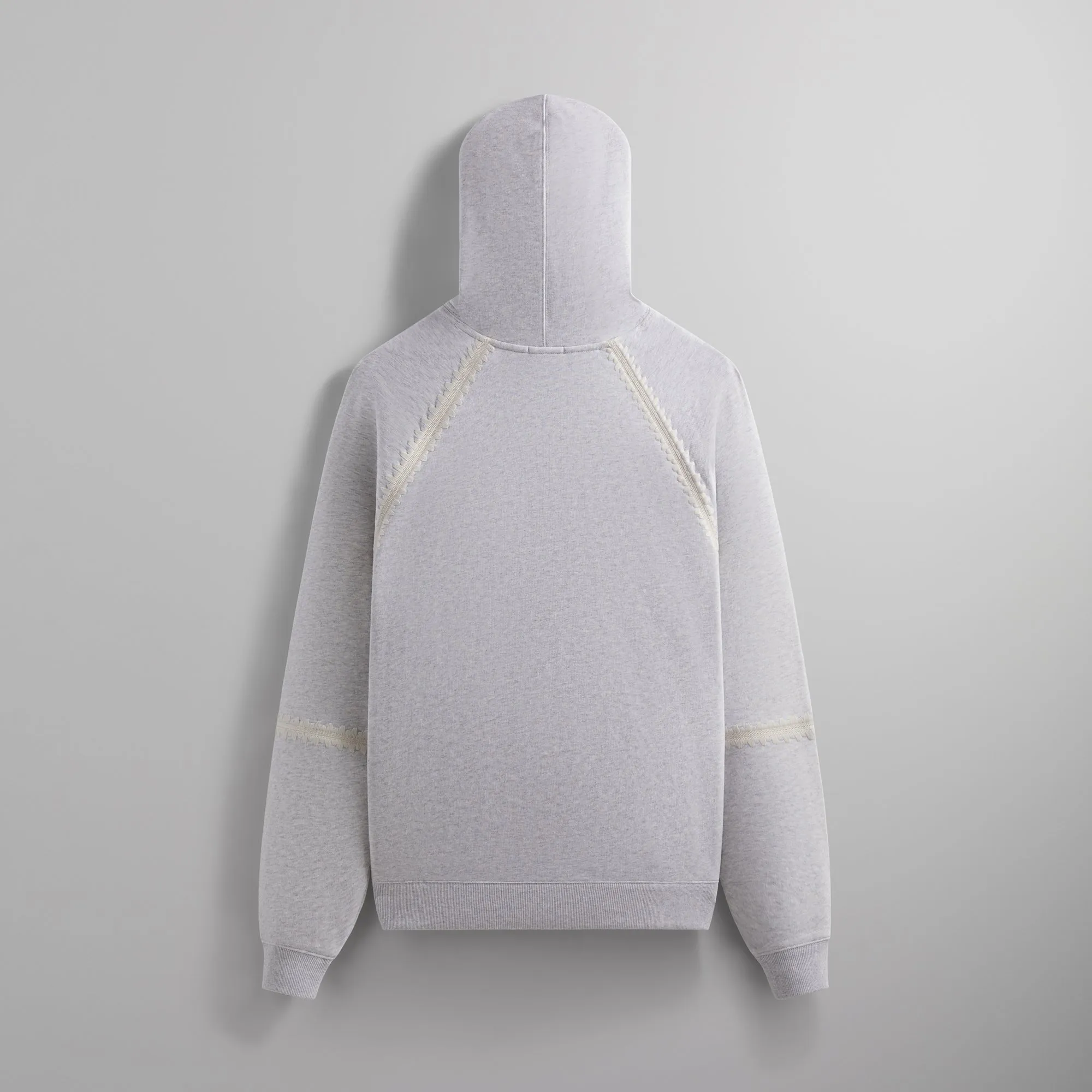 Kith Vale Raglan Hoodie - Light Heather Grey