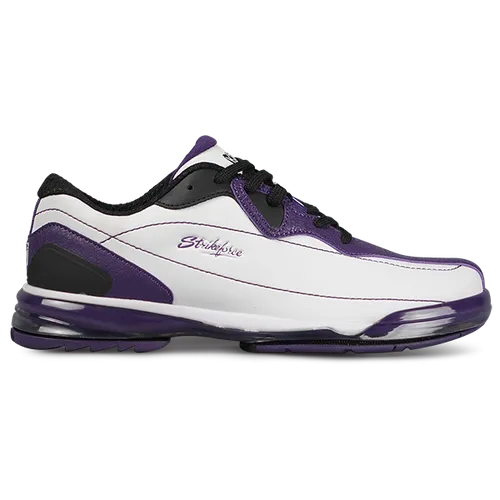 KR Strikeforce Dream White/Purple Right Hand High Performance Women's Bowling Shoes