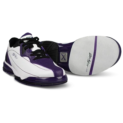 KR Strikeforce Dream White/Purple Right Hand High Performance Women's Bowling Shoes