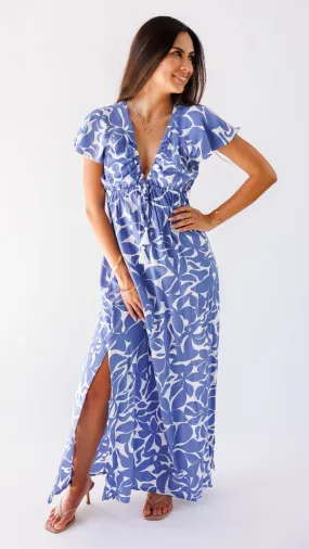 Leilani Dress / Honolulu Blu