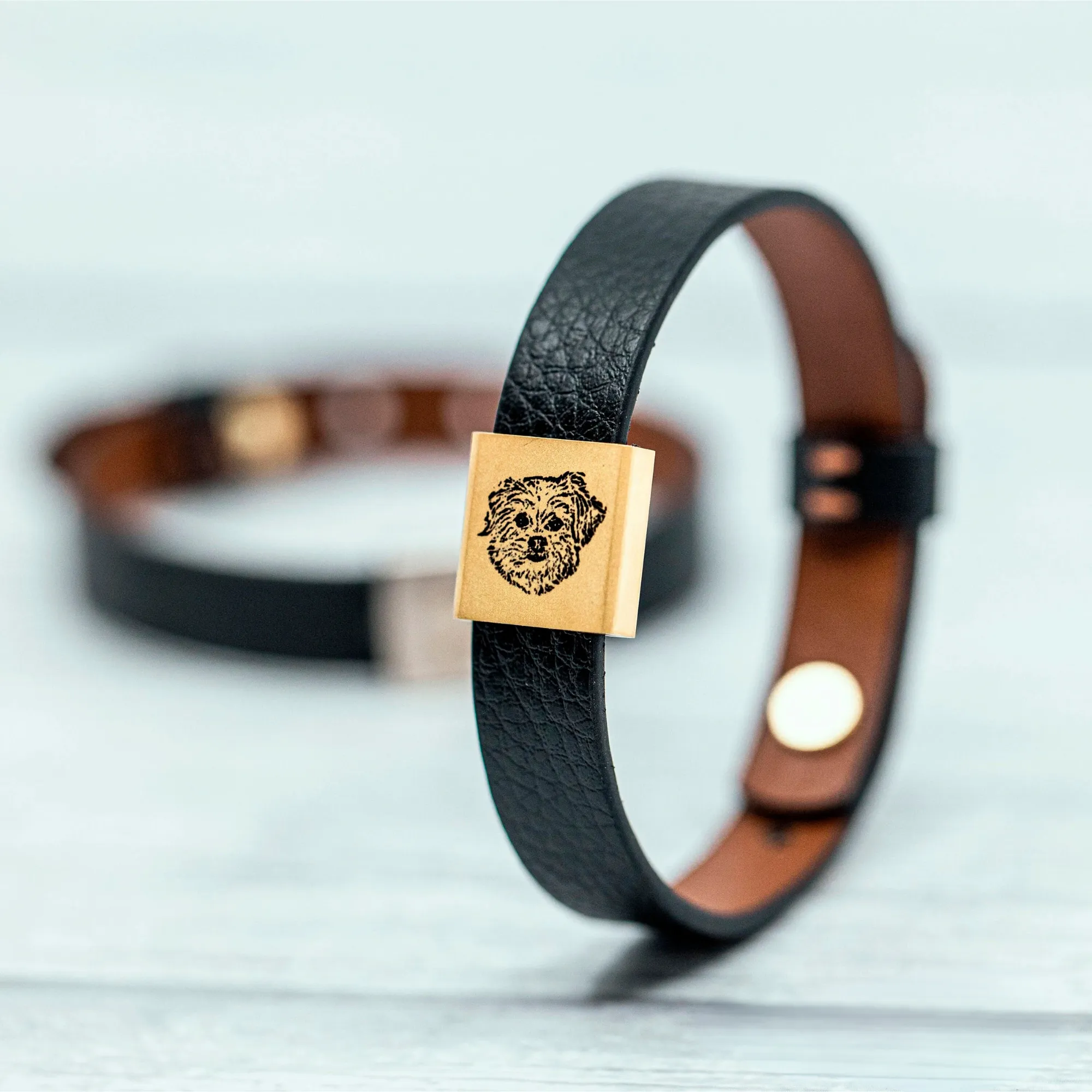 Leo Pet Portrait Bracelet