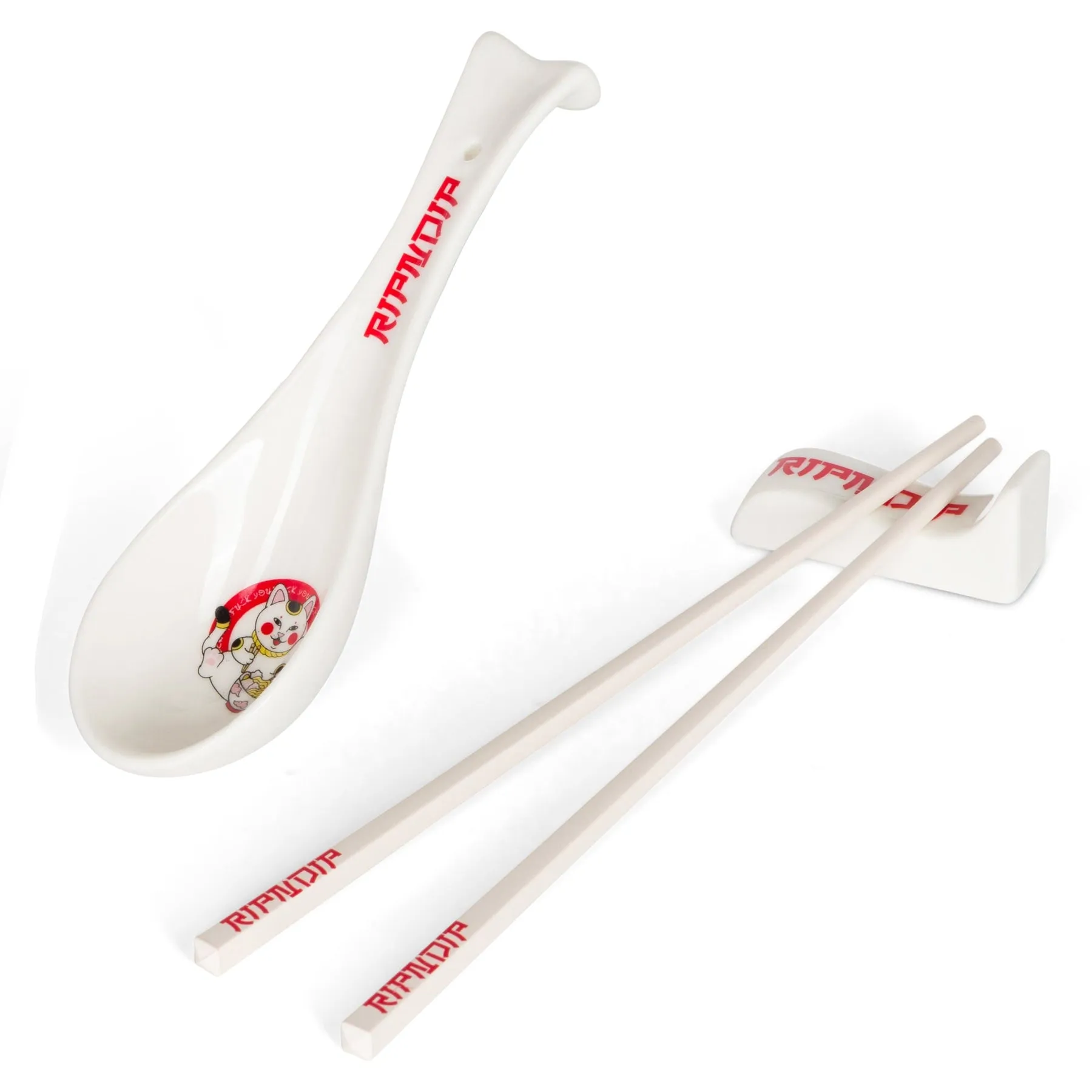 Lucky Nerm Chopstick and Spoon Set