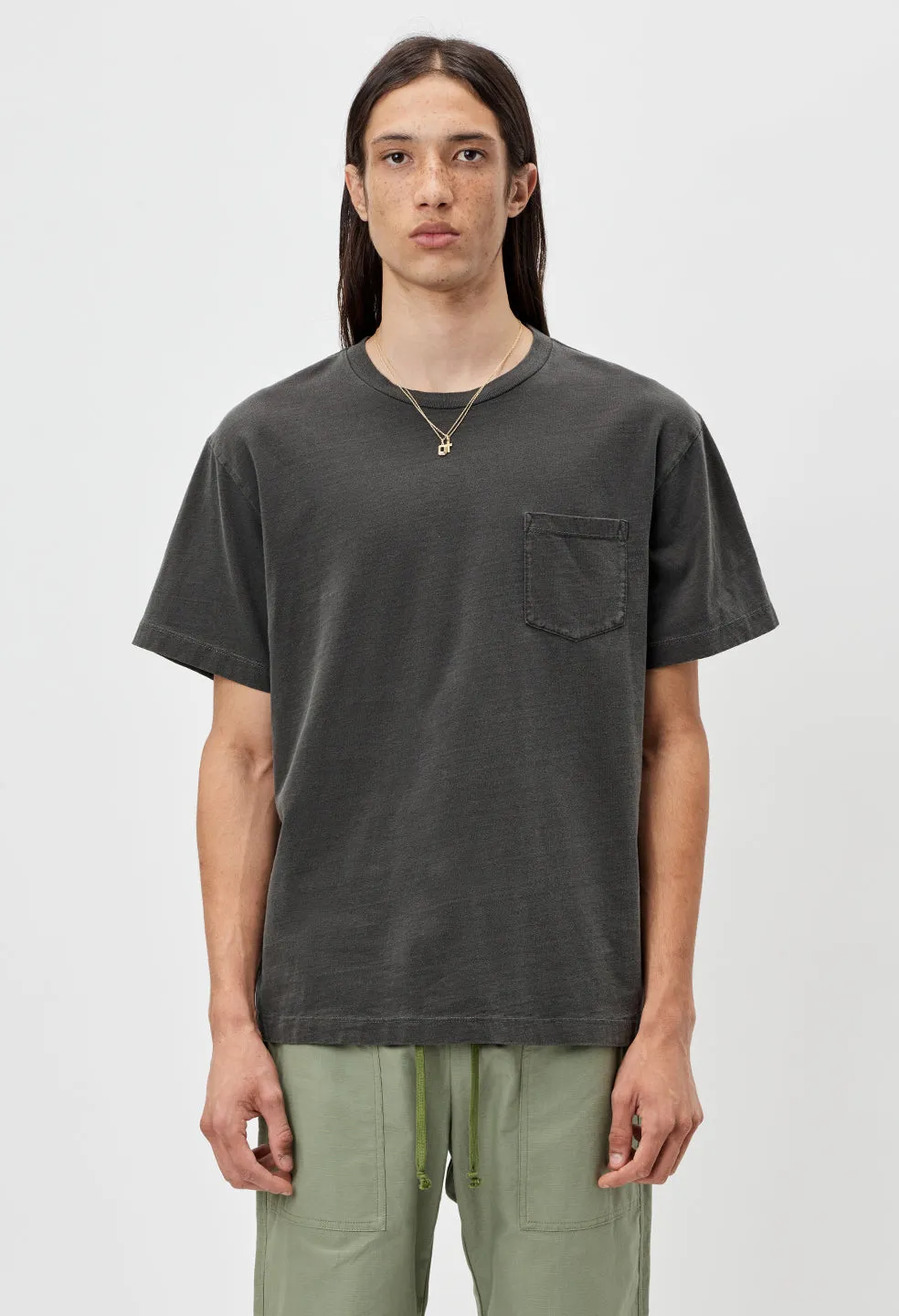 Lucky Pocket Tee / Carbon