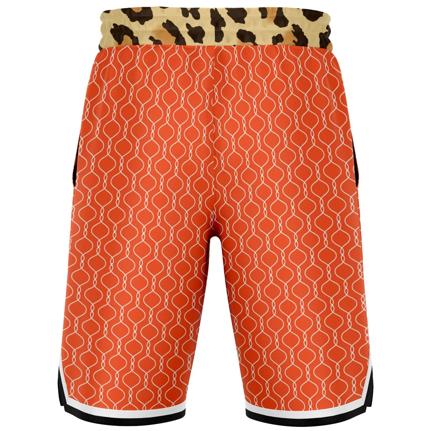 Me So Leopard Unisex Basketball Shorts