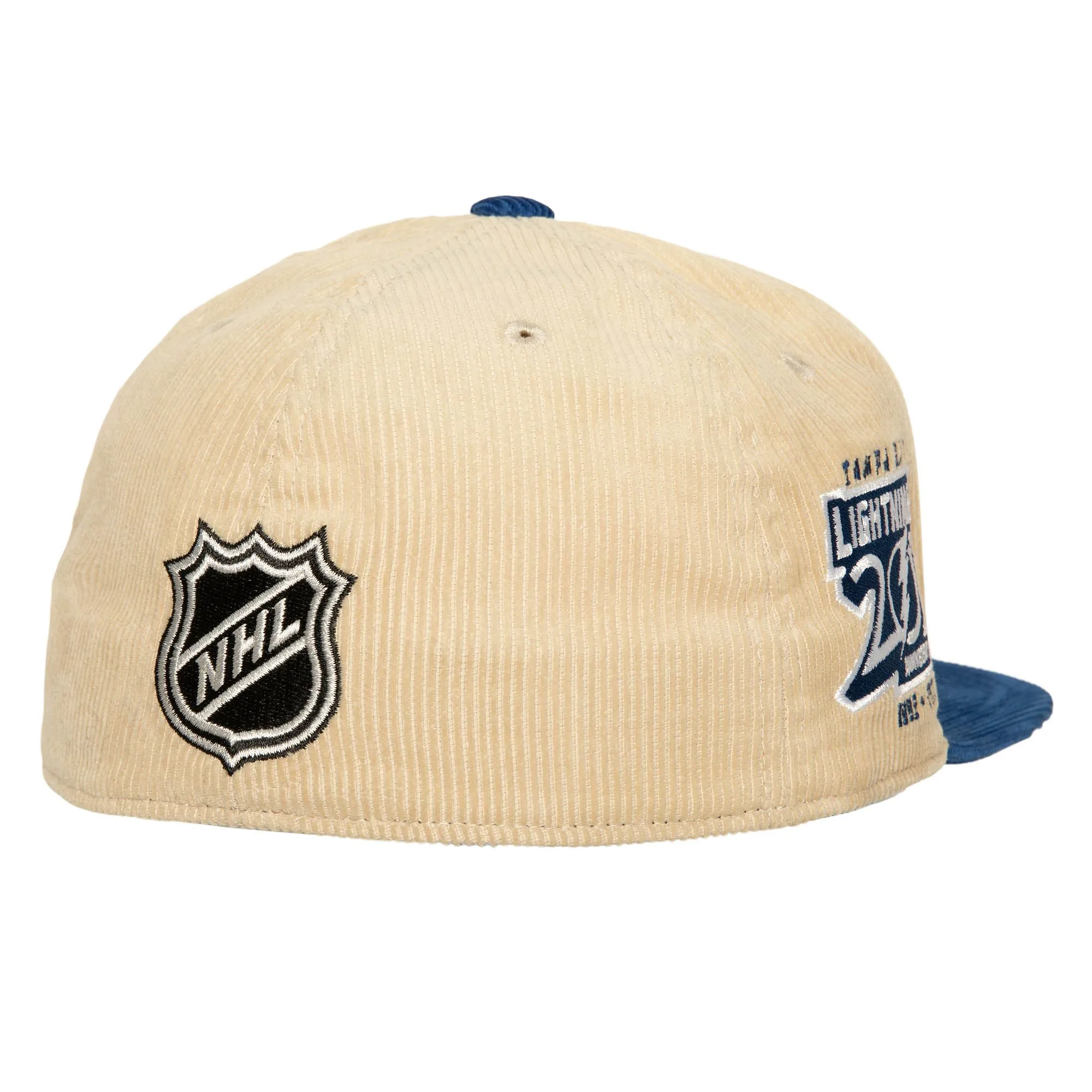 Mitchell & Ness NHL Tampa Bay Lightning 2-Tone Corduroy - Dynasty Fitted