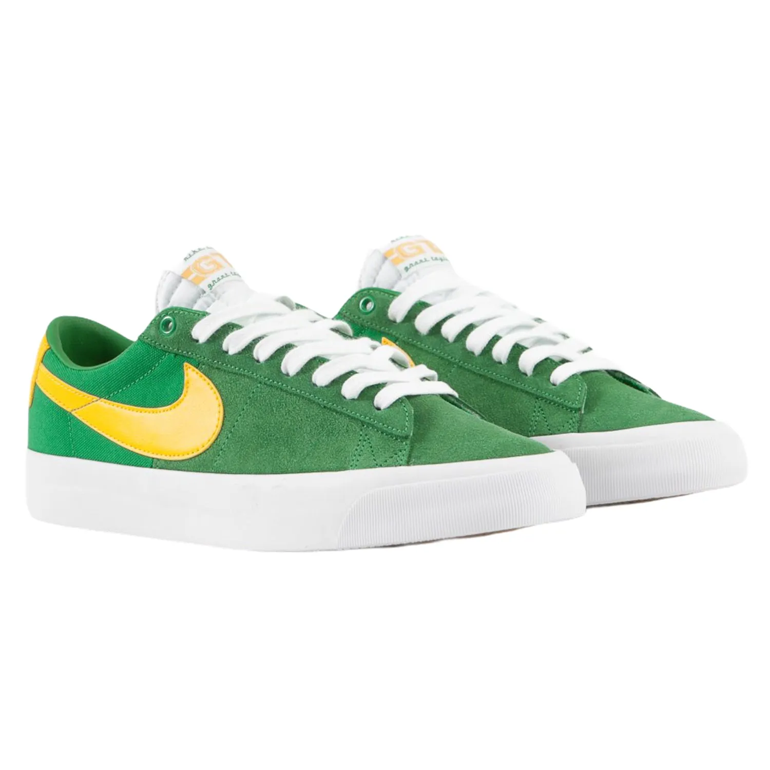 Nike SB Blazer Low Pro GT Lucky Green/University Gold