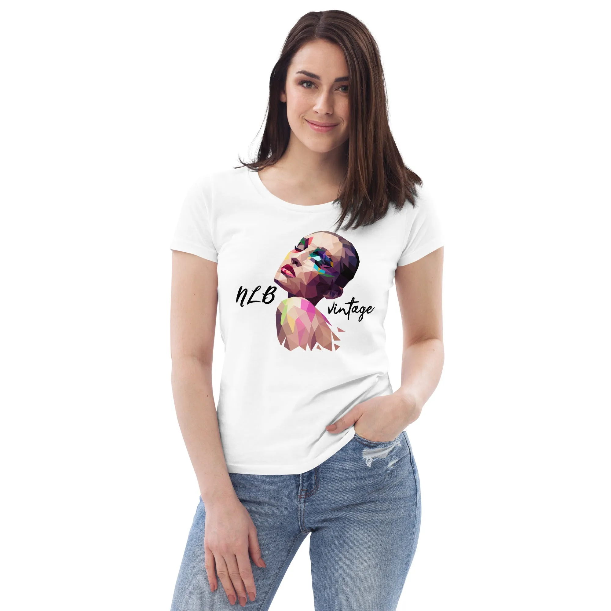 NLB VINTAGE "BONNIE" Women's fitted eco tee